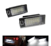 RZG 2x Luce per Targa LED Canbus Bianca per Golf Variant, Passat Variant, ID.4, Tiguan, Touareg, Touran, T-Cross, Transporter T6