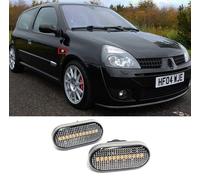 RZG Set di 2 indicatori di direzione laterali a LED per Clio I II Kangoo Megane I Master II Trafic II Twingo Fortwo 453