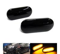 RZG - Set di 2 indicatori di direzione laterali per Amarok Bora Caddy Golf III IV B5 Polo Transporter T5 Multivan Up