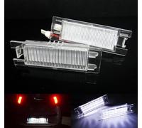 RZG Set di 2 luci per targa LED per 500L 600 Brava Bravo Croma Doblo Grande Punto Linea Punto Evo Multipla Marea Tipo Renegade
