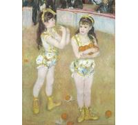 RZHRHJES Astratta della Poster Stampa su Tela Stampe Nordico Pittura Acrobati al circo Fernando Francisca e Angelina Wartenberg di Pierre Auguste Renoir per Decorazioni per la Casa 60x90cm