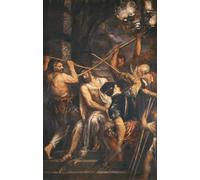 RZHRHJES Astratta della Poster Stampa su Tela Stampe Nordico Pittura Christ Crowned with Thorns by Tiziano Vecelli per Decorazioni per la Casa 60x90cm