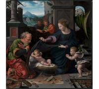 RZHRHJES Astratta della Poster Stampa su Tela Stampe Nordico Pittura la Sacra Famiglia di Joos Van Cleve per Decorazioni per la Casa 60x90cm
