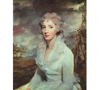 RZHRHJES Astratta della Poster Stampa su Tela Stampe Nordico Pittura La signorina Eleanor Urquhart di Sir Henry Raeburn per Decorazioni per la Casa 60x90cm