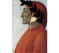 RZHRHJES Astratta della Poster Stampa su Tela Stampe Nordico Pittura Ritratto di Dante di Sandro Botticelli per Decorazioni per la Casa 60x90cm