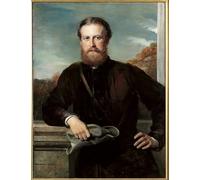 RZHRHJES Astratta della Poster Stampa su Tela Stampe Nordico Pittura Ritratto di John Rd Conte di Eldon di George Richmond per Decorazioni per la Casa 60x90cm