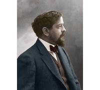 RZHRHJES Dipinto Astratto Decorativo Tela Immagini Stampe Immagine Compositore francese Claude Debussy di Nadar per Decorazioni per la Casa 60x90cm