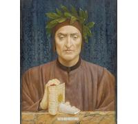 RZHRHJES Dipinto Astratto Decorativo Tela Immagini Stampe Immagine Dante Alighieri di Henry Holiday per Decorazioni per la Casa 60x90cm