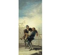 RZHRHJES Dipinto Astratto Decorativo Tela Immagini Stampe Immagine El Albañil Borracho di Francisco De Goya per Decorazioni per la Casa 60x90cm