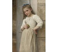 RZHRHJES Dipinto Astratto Decorativo Tela Immagini Stampe Immagine i primi gioielli di William Adolphe Bouguereau per Decorazioni per la Casa 60x90cm