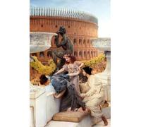 RZHRHJES Dipinto Astratto Decorativo Tela Immagini Stampe Immagine il Colosseo Lorenzo Alma Tadema per Decorazioni per la Casa 60x90cm