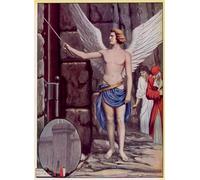RZHRHJES Dipinto Astratto Decorativo Tela Immagini Stampe Immagine Illustration for Dante's Divine Comedy by Tancredi Scarpelli per Decorazioni per la Casa 60x90cm