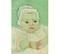 RZHRHJES Dipinto Astratto Decorativo Tela Immagini Stampe Immagine Roulin's Baby Vincent Van Gogh per Decorazioni per la Casa 60x90cm