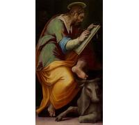 RZHRHJES Dipinto Astratto Decorativo Tela Immagini Stampe Immagine San Luca di Giorgio Vasari per Decorazioni per la Casa 60x90cm