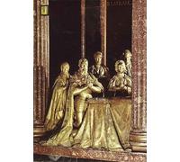 RZHRHJES Dipinto Astratto Decorativo Tela Immagini Stampe Immagine Tomba di Carlo V di Pompeo Leoni per Decorazioni per la Casa 60x90cm
