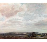 RZHRHJES Dipinto Astratto Decorativo Tela Immagini Stampe Immagine Vista nel Wiltshire di John Constable per Decorazioni per la Casa 60x90cm
