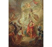 RZHRHJES Dipinto Astratto Decorativo Tela Immagini Stampe Immagine Xvi giura fedeltà alla Costituzione sulla Patria di Nicolas Guy Brenet per Decorazioni per la Casa 60x90cm