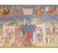 RZHRHJES Mural Dipinto Poster su Tela Quadri su Tela Dettaglio da Christ Vine e la leggenda di Santa Barbara di famoso artista per Decorazioni per la Casa 60x90cm