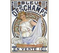 RZHRHJES Mural Dipinto Poster su Tela Quadri su Tela Gli Slavi Nella Loro Patria Di Alphonse Mucha per Decorazioni per la Casa 60x90cm