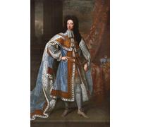 RZHRHJES Mural Dipinto Poster su Tela Quadri su Tela Guglielmo III di Godfrey Kneller per Decorazioni per la Casa 60x90cm