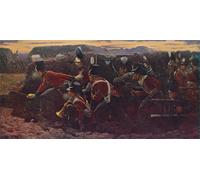 RZHRHJES Mural Dipinto Poster su Tela Quadri su Tela la Speranza Disperata A Badajos di Vereker Monteith per Decorazioni per la Casa 60x90cm