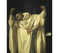 RZHRHJES Mural Dipinto Poster su Tela Quadri su Tela Martirio di San Serapione di Francisco De Zurbaran per Decorazioni per la Casa 60x90cm