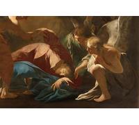 RZHRHJES Mural Dipinto Poster su Tela Quadri su Tela Milano Chiesa di San Francesco Da Paola Andrea Pozzo di Andrea Pozzo per Decorazioni per la Casa 60x90cm