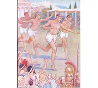 RZHRHJES Mural Dipinto Poster su Tela Quadri su Tela nei primi tempi una semplice gara podistica era l'unico evento di Walter Crane per Decorazioni per la Casa 60x90cm