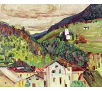 RZHRHJES Mural Dipinto Poster su Tela Quadri su Tela Opera di Vasilij Kandinskij per Decorazioni per la Casa 60x90cm