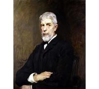 RZHRHJES Mural Dipinto Poster su Tela Quadri su Tela Ritratto di e Vicepresidente della Società di Hubert Von Herkomer per Decorazioni per la Casa 60x90cm