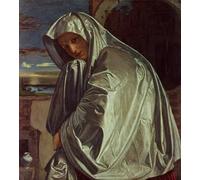 RZHRHJES Mural Dipinto Poster su Tela Quadri su Tela Santa Maria Maddalena si avvicina al sepolcro di Girolamo Savoldo per Decorazioni per la Casa 60x90cm