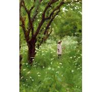 RZHRHJES Pittura su Tela di Paesaggio Riproduzione Dipinto Stampe da Parete Per Quadri il frutteto del famoso pittore per la Decorazione Della Parete 60x90cm