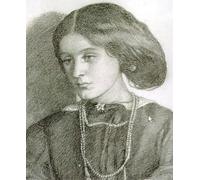 RZHRHJES Pittura su Tela di Paesaggio Riproduzione Dipinto Stampe da Parete Per Quadri Mrs.Burne jones di Dante Gabriel Rossetti per la Decorazione Della Parete 60x90cm