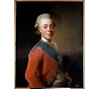 RZHRHJES Pittura su Tela di Paesaggio Riproduzione Dipinto Stampe da Parete Per Quadri Ritratto di Paolo Iimperatore di Russia di Alexander Roslin per la Decorazione Della Parete 60x90cm