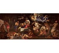 RZHRHJES Pittura su Tela di Paesaggio Riproduzione Dipinto Stampe da Parete Per Quadri Saint Roch Imprisoned by Jacopo Robusti Tintoretto per la Decorazione Della Parete 60x90cm