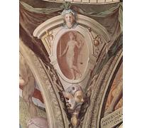 RZHRHJES Quadro su Tela Murale Tela Nordico Pittura Allegories of the Cardinal Virtues Frescoes in the Chapel of Eleonora Da Toledo by Agnolo Bronzino per L'arredamento Della Camera da Letto 60x90cm
