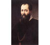RZHRHJES Quadro su Tela Murale Tela Nordico Pittura Autoritratto di Giorgio Vasari per L'arredamento Della Camera da Letto 60x90cm