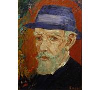 RZHRHJES Quadro su Tela Murale Tela Nordico Pittura Autoritratto di un famoso artista per L'arredamento Della Camera da Letto 60x90cm