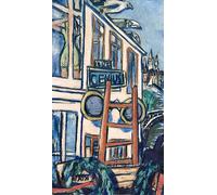 RZHRHJES Quadro su Tela Murale Tela Nordico Pittura Genio di Max Beckmann per L'arredamento Della Camera da Letto 60x90cm