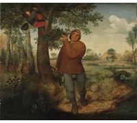 RZHRHJES Quadro su Tela Murale Tela Nordico Pittura il contadino e il ladro di nidi di Pieter Bruegel il Vecchio per L'arredamento Della Camera da Letto 60x90cm