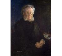 RZHRHJES Quadro su Tela Murale Tela Nordico Pittura il poeta Ibsen di Hans Heyerdahl per L'arredamento Della Camera da Letto 60x90cm