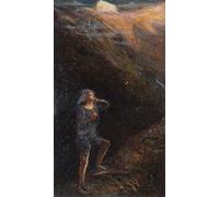 RZHRHJES Quadro su Tela Murale Tela Nordico Pittura la rosa dell'alba di Smetham per L'arredamento Della Camera da Letto 60x90cm