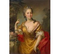 RZHRHJES Quadro su Tela Murale Tela Nordico Pittura Ritratto della contessa Anna Alexandrovna Chernyshova di Stefano Torelli per L'arredamento Della Camera da Letto 60x90cm