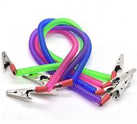 RZJZGZ - 4 mollette elastiche per tovaglioli, 40.6 - 238.8 cm, con catenine colorate per grembiuli, bavaglini per catenina, tovaglioli, cordino da collo, accessorio per denti/anziani/bambino