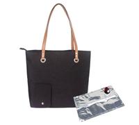 RZJZGZ Borsa per vino con dispenser di bevande, borsa per vino in tela con scomparto isolato nascosto, borsa da spiaggia portatile per vino, borsa a tracolla per picnic, campeggio, viaggi, regalo per