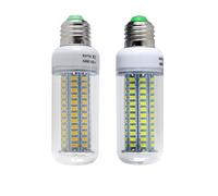 RZL Illuminazione, Confezione da 2, lampadina a LED a mais, E27 15W AC110-265V SMD5730 144 LED, lampada for illuminazione domestica(Warm White)