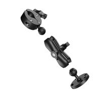 RZoZZZadN Supporto per Motore da traina Morsetto di Montaggio stabilizzatore Artiglio Resistente Sfera in Alluminio da 1 Pollice Resistente Compatibile con Motori da traina