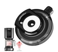 Rzspher Coperchio di ricambio per Ninja Creami NC300, coperchio di ricambio riutilizzabile, compatibile con Ninja NC301/NC300/NC299AMZ, accessorio Ninja Creami