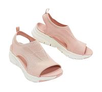 RZYW 2023 Upgrade Summer Washable Slingback Ortopedico Slide Sandali Sportivi Mesh Morbida Suola Fashion Scarpe da Donna Sandali Sportivi Casual da Donna,Rosa,40EU
