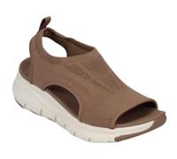 RZYW 2023 Upgrade Summer Washable Slingback Ortopedico Slide Sandali Sportivi Mesh Morbida Suola Fashion Scarpe da Donna Sandali Sportivi Casual da Donna,Marrone,38EU